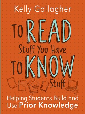 cover image of To Read Stuff You Have to Know Stuff